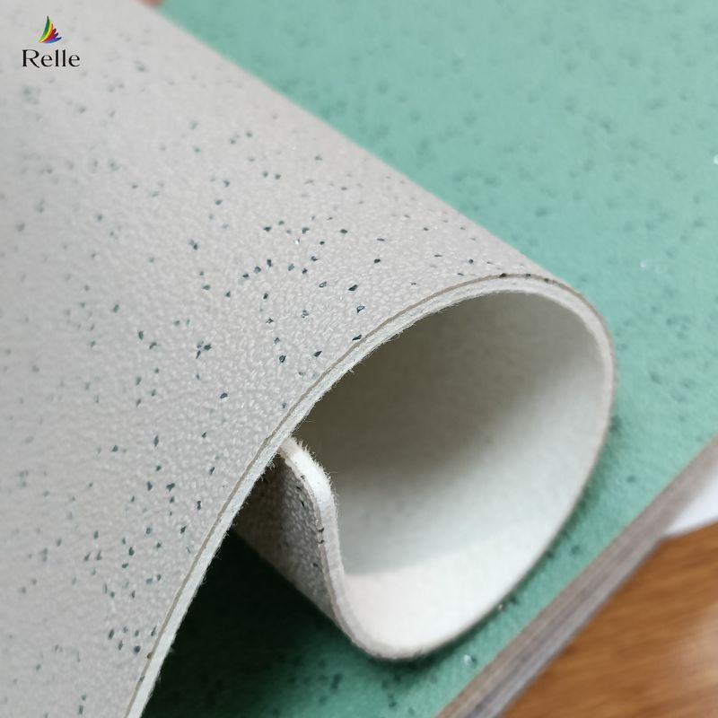 Piso de vinil de PVC anti-termitas Piso comercial de vinil antiderrapante 2 mm-3 mm de espessura