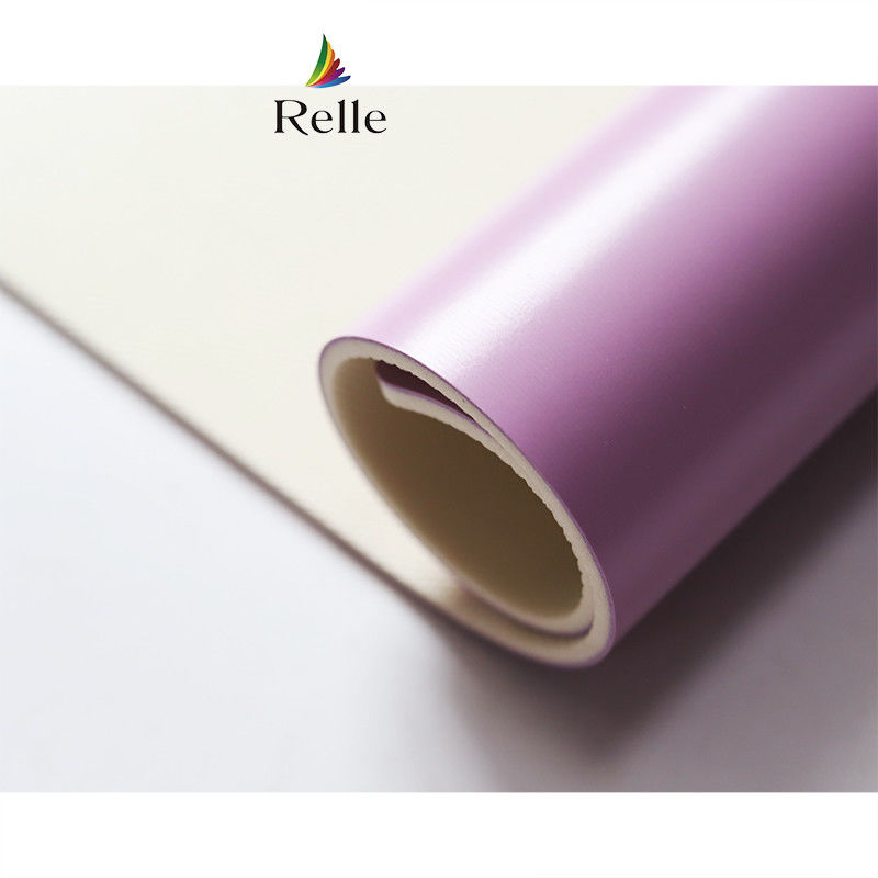 Excelente resistência ao desgaste 5mm espuma de apoio Relle cor PVC rolos de piso para dança
