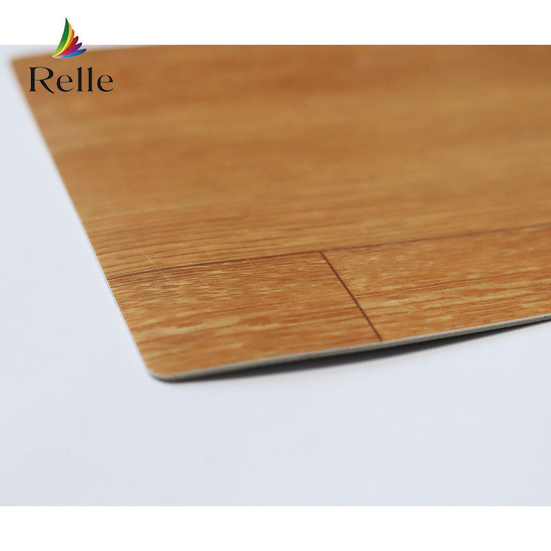 Relle 3,8m PVC Heterogêneo Vinyl Flooring Roll Sheet Certificado CE / SGS / ISO9001