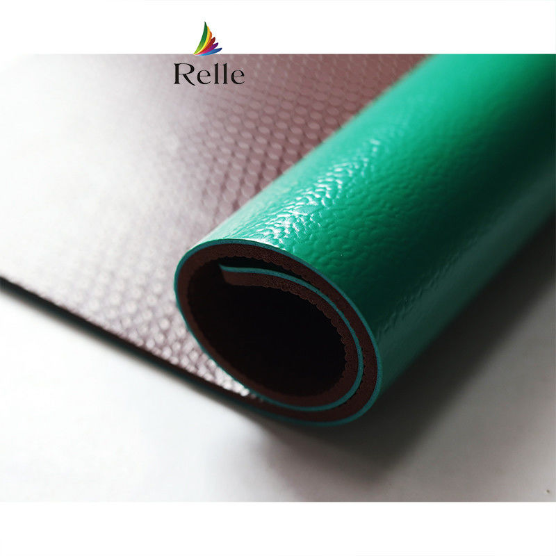 Indoor Relle PVC Sport Badminton Court BWF Mat 6.0mm 1.0mm/1.2mm Camada de desgaste