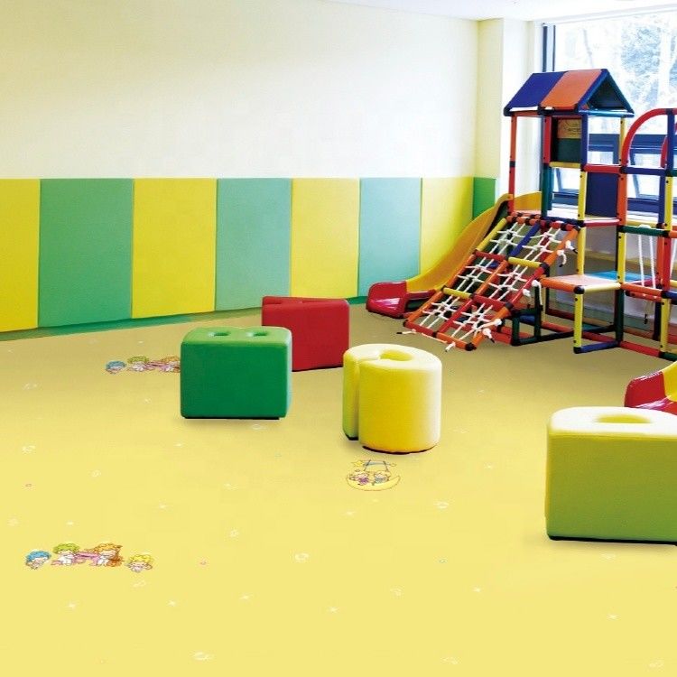 Relle Segurança piso de jardim de infância PVC Vinyl colorido para mais de 600 tipos