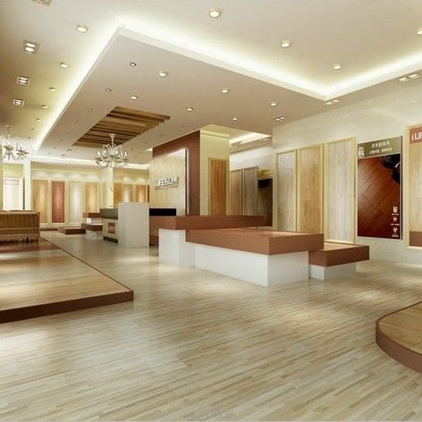 SPC em dificuldade Clique Vinyl piso PVC SPC piso à prova d'água 2m 2,5m largura