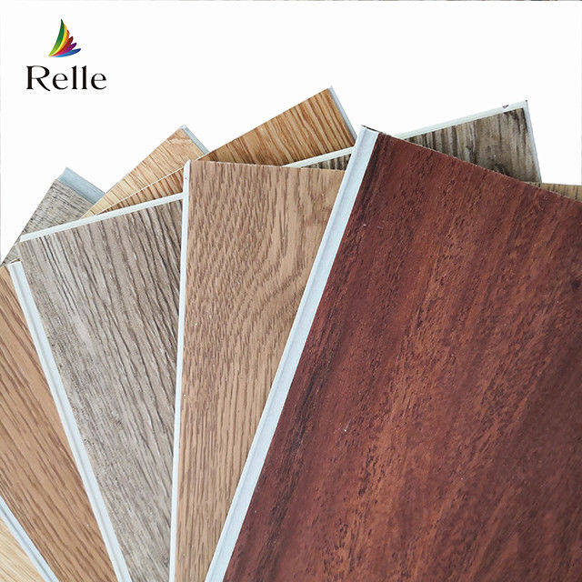 Relle SPC Clique Planck piso 4mm 5mm 6mm 7mm espessura Luxury SPC piso