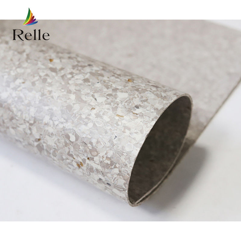 Plain Etc Relle Hospital Escolar Homogêneo Folha Resiliente Vinyl Pavimento para Dubai