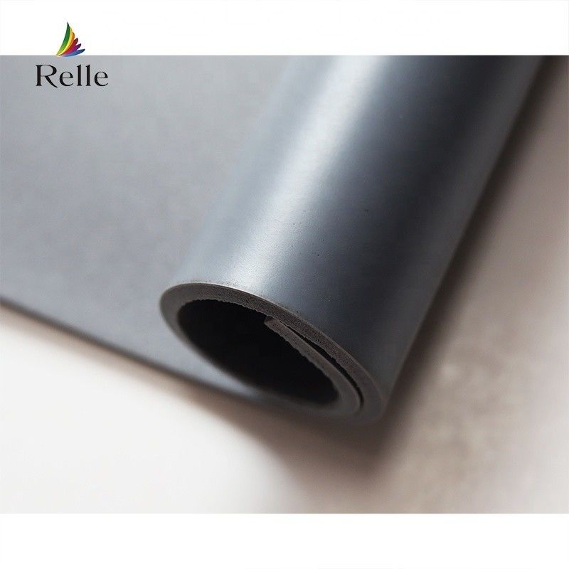 Instalação de cola para baixo Relle PVC 6mm Indoor Badminton Tapete Flooring Roll para Esporte
