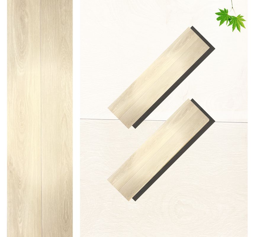 PVC SPC Pavimento Madeira Olhar Vinil Planca 8mm Pavimento híbrido com calcário em relevo