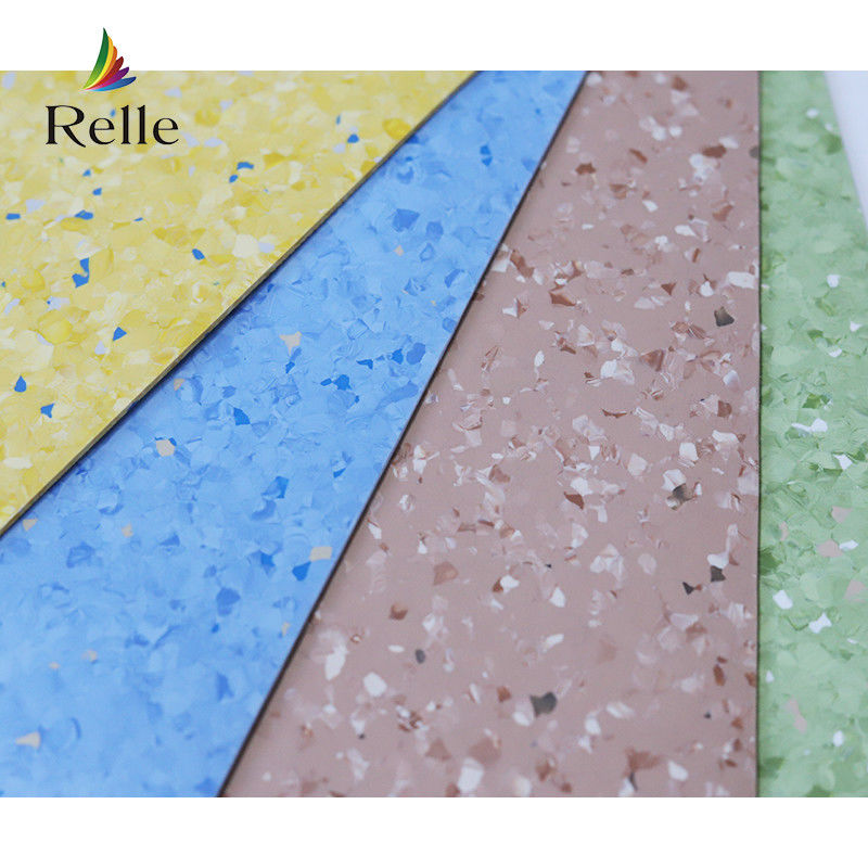 Anti Bactérias Relle Comercial Homogéneo Cores Plenas 2mm Camada de desgaste PVC para Clínicas