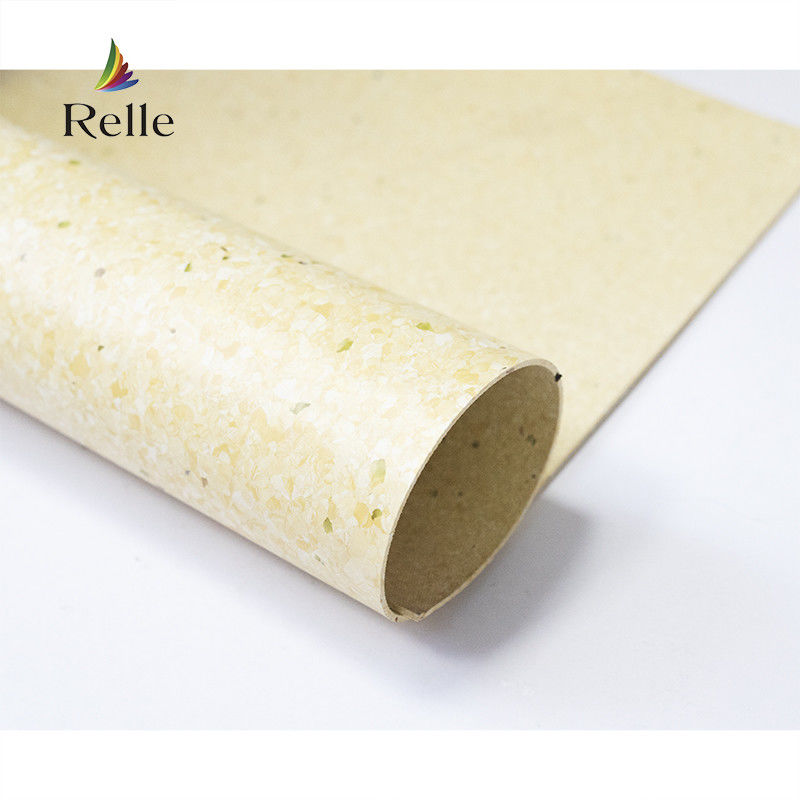 Pavimento de vinil de PVC de rolos homogêneo e direcional para supermercado