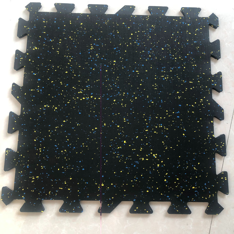 Piso de borracha EPDM de 8 mm de peso pesado Colorido Ginásio Esportivo Epdm Superfície de borracha
