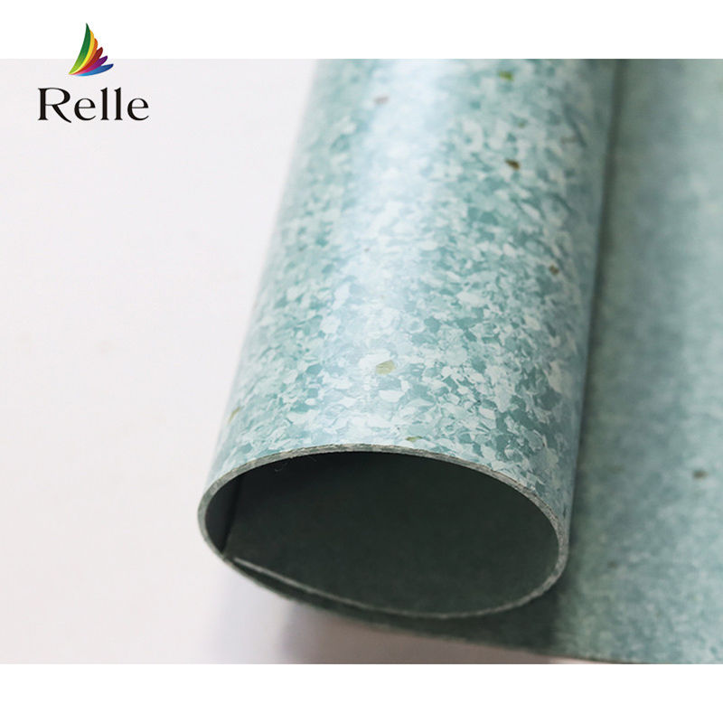 Sala de Banquetes Indoor Textura Plain Vinyl Floor Roll com resistência ao desgaste de grau T