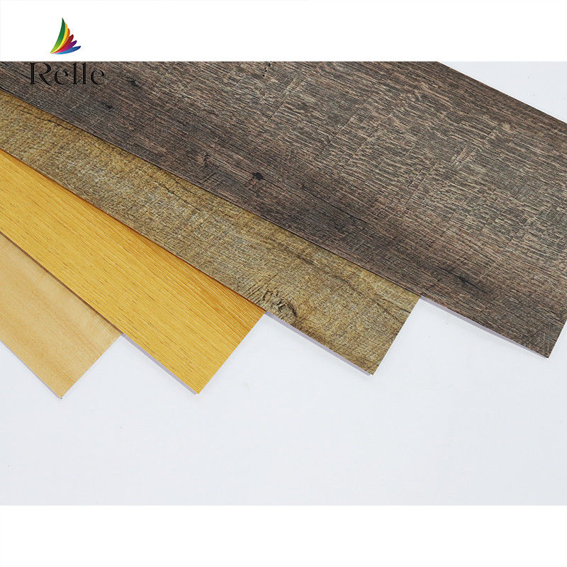 Pavimento de vinil de parquet de luxo para interiores 2,5 mm 3,0 mm pavimento de prancha LVT