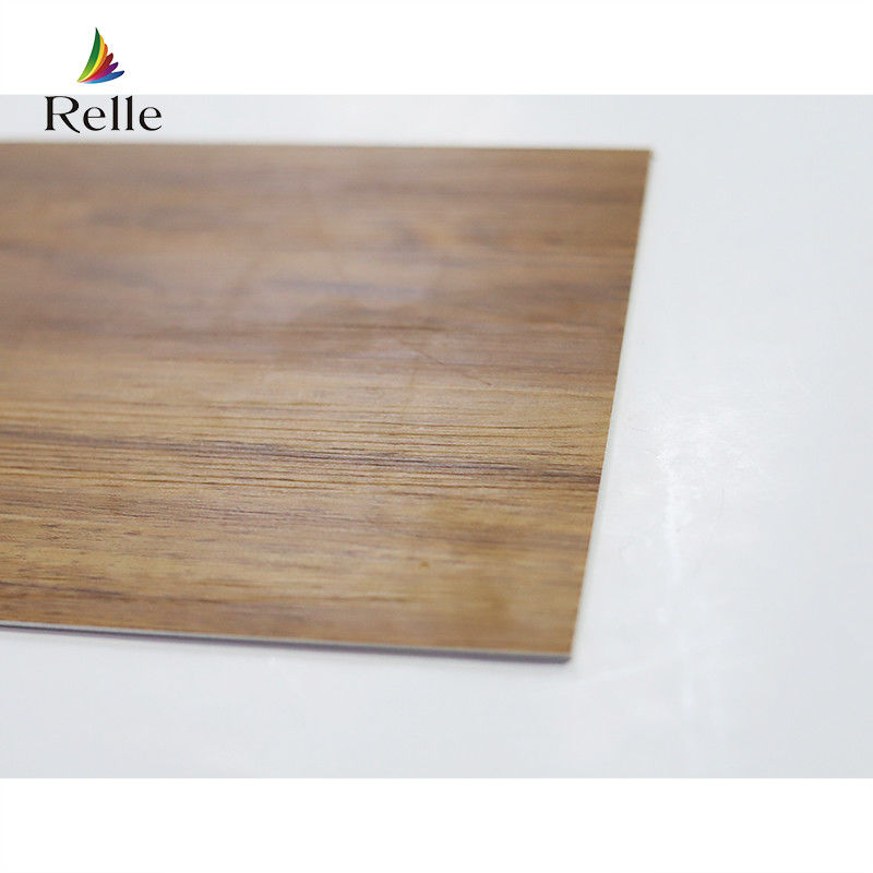 Pavimento de vinil de parquet de luxo para interiores 2,5 mm 3,0 mm pavimento de prancha LVT