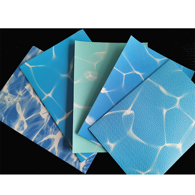 Mosaico 16x32 Liner de piscina em relevo 24 Ft acima do solo Liner de piscina Largura 1,5m Comércio