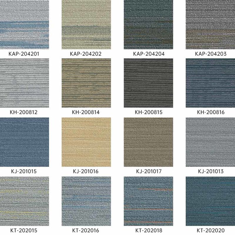 Tapete antiderrapante antifouling com reforço em fibra de vidro e PVC para áreas de alto fluxo