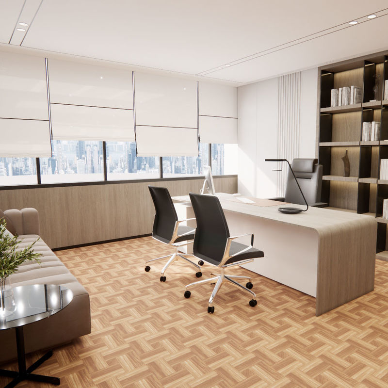 Ambiente Saudável e Elegante com Pisos LVT Relle para Espaços de Saúde Duráveis, Ecológicos e Conforto Silencioso