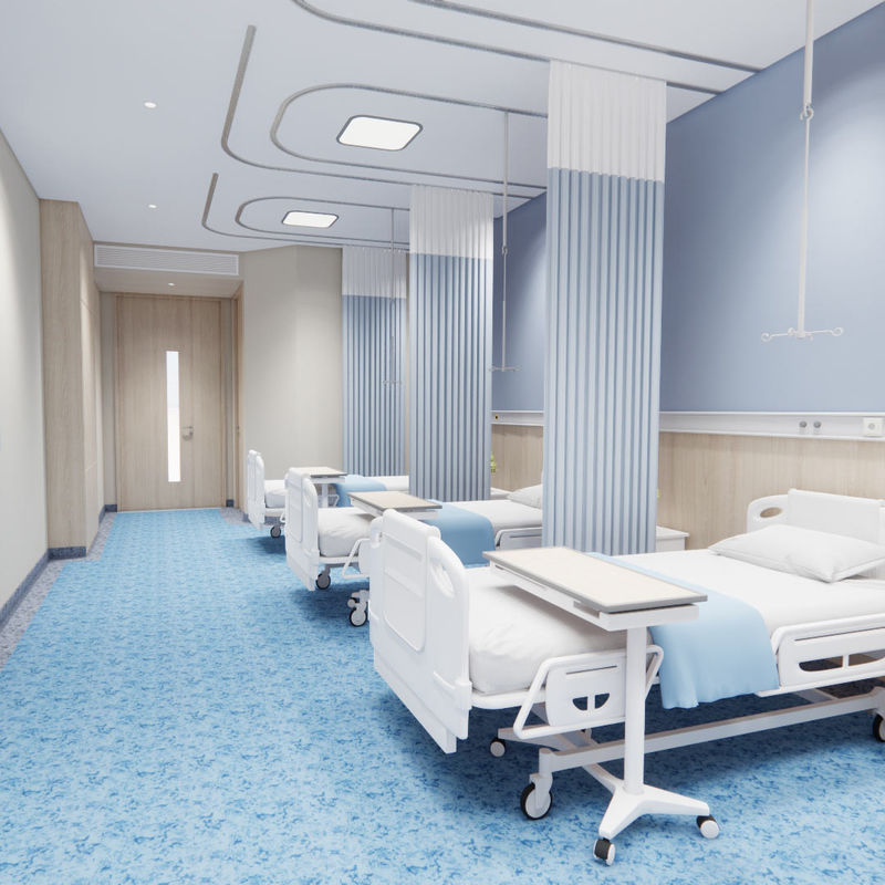 Pavimento Heterogêneo Fácil de Limpar para Espaços Movimentados Estrutura Multicamadas Durável e Resistente a Manchas