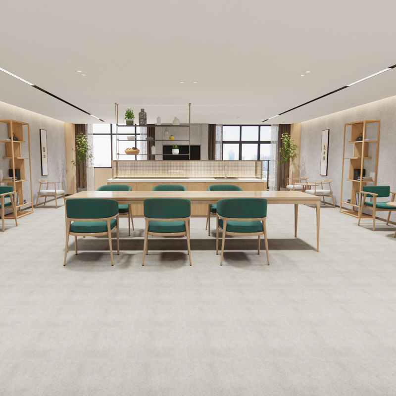 Pavimentos heterogéneos resistentes a arranhões e macios para áreas de alto tráfego