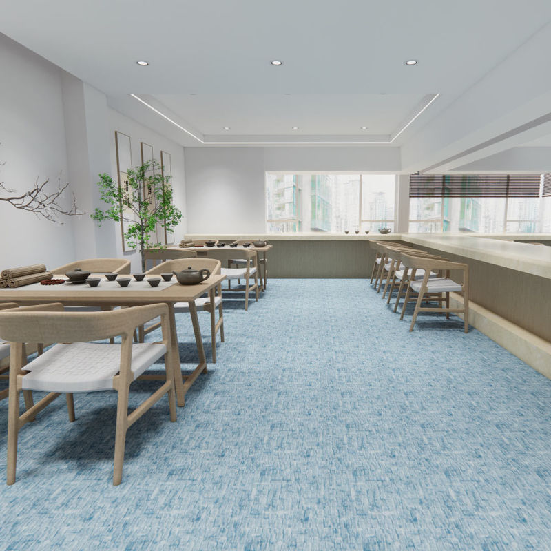 Pavimentos heterogéneos resistentes a arranhões e macios para áreas de alto tráfego