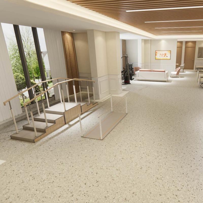 Pavimentos Abrangentes para Idosos em Lares de Idosos – Estilo Higiénico Homogéneo de Grau Médico