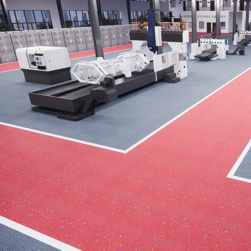 Piso de Segurança Carborundum Sem Poeira Relle (Desgaste em Área Limpa - Antiderrapante - À Prova de Fogo - Ecológico)