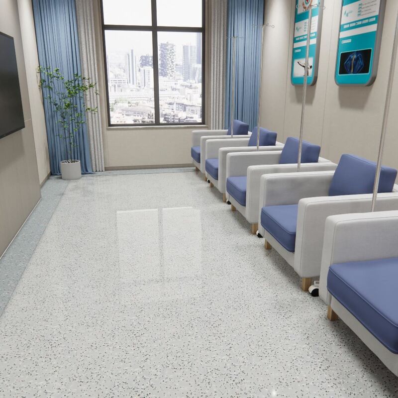 Relle Clinic Area R11 Grade Carborundum Flooring (Anti-Slip Antibacterial Medical Eco-Type)