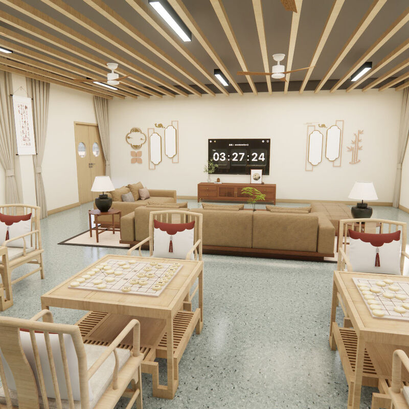 Stain-Proof UV-Resistant Homogeneous Flooring Optimized for Nursing Home Sunlit Common Spaces