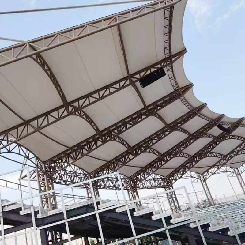 PTFE Membrane Material for Stadium Building Weather Resistant and Anti Aging PTFE Membrane for Large Sports Stadium