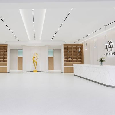 3.0 mm Espessura Piso homogêneo Resistente a manchas sustentável