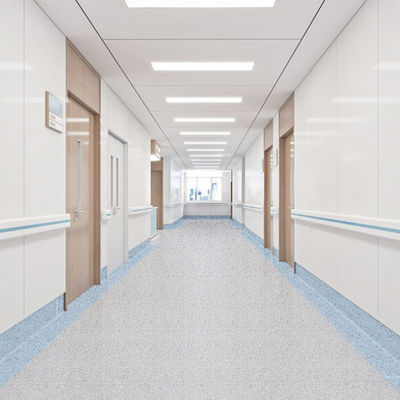 Piso homogêneo antiestático compatível e não tóxico