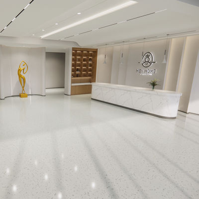 Vinil para piso hospitalar profissional de grau médico com vantagens antibacterianas e de fácil limpeza