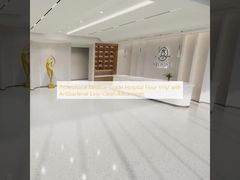 Vinil para piso hospitalar profissional de grau médico com vantagens antibacterianas e de fácil limpeza