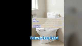 Barra de apoio segura para banheiro para idosos com deficiência
