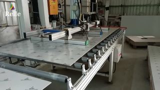 Mostra de produção de painéis de parede Relle A1 FR