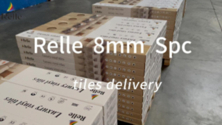 Entrega de telhas Relle 8mm Spc