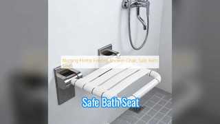 Cadeira de banho dobrável segura para idosos e grávidas